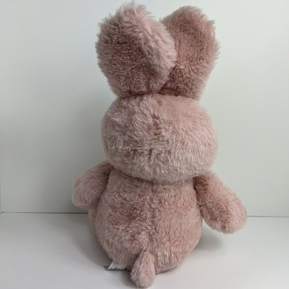 Spark Create Imagine Plush Bunny Rabbit Bell Rattle Crinkle Ears Pink 14" Easter - Picture 2 of 12